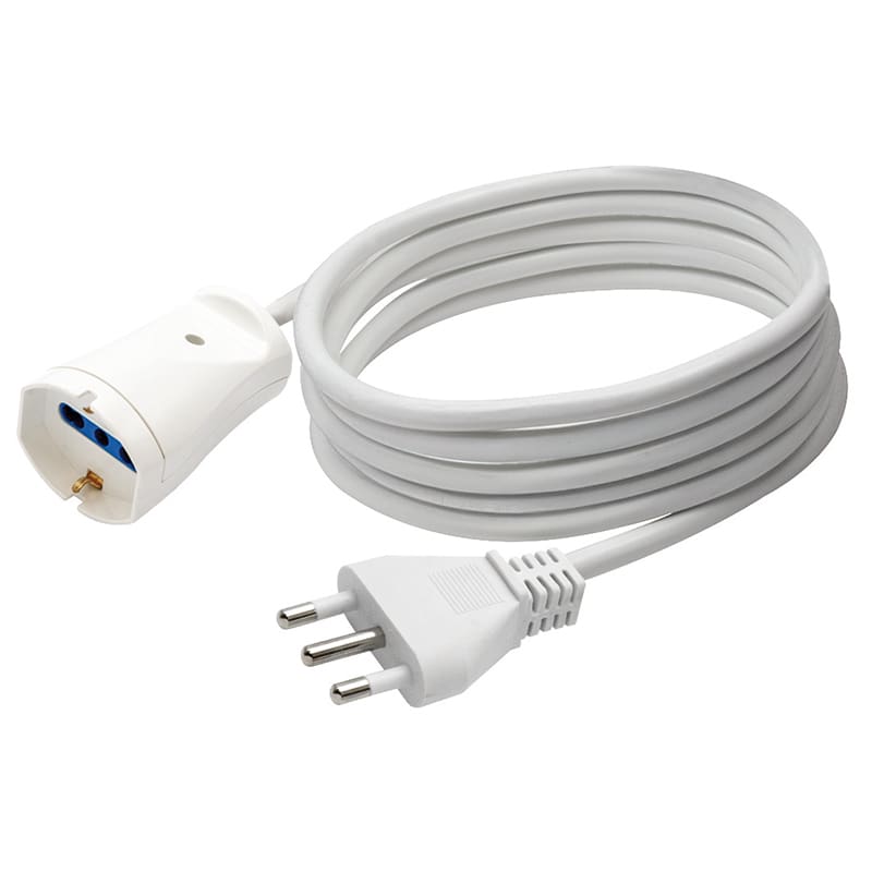 ELCART DISTRIBUTION - PROLUNGA BIANCA SCHUKO 3G1,5 L3M 060070000