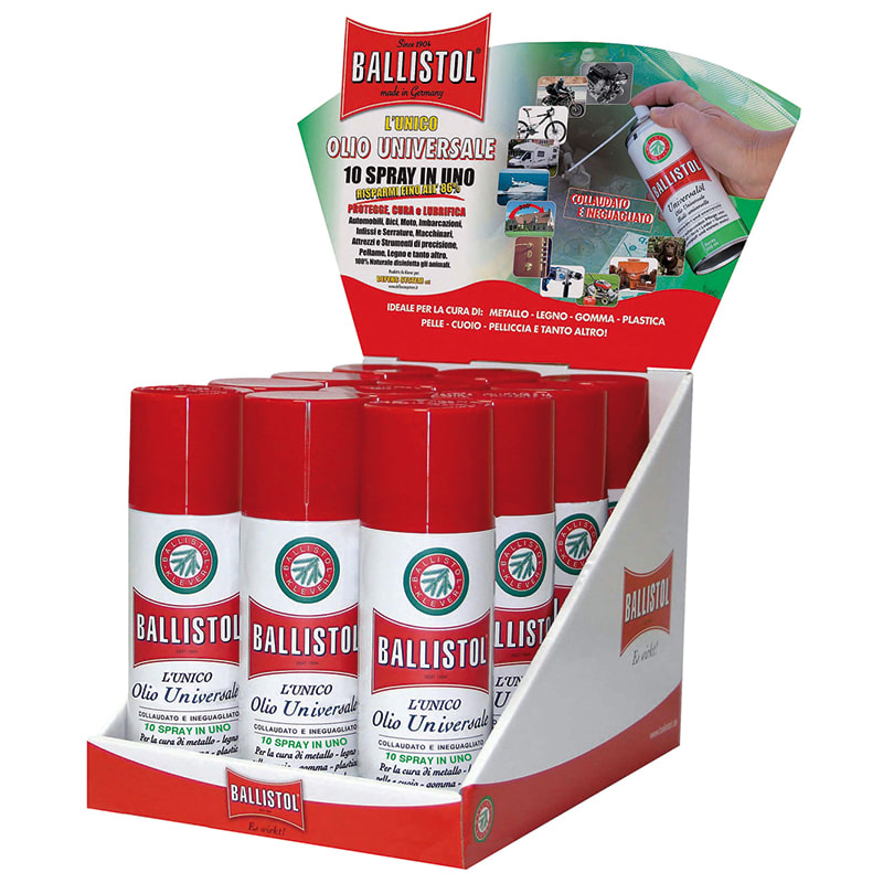 ELCART DISTRIBUTION - ESPOSITORE 12PZ OLIO BALLISTOL