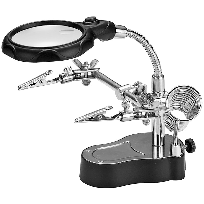 ELCART DISTRIBUTION - SUPPORTO MULTIFUNZ. CON LENTE LED