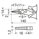 ELCART DISTRIBUTION - PINZE X ELETTR. PN-2001 *BLISTER*