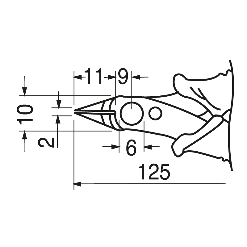 ELCART DISTRIBUTION - PINZA X ELETTR. PN-20M  *BLISTER* 070178000