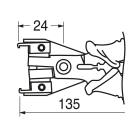 ELCART DISTRIBUTION - PINZA PER PLCC 44 PIN