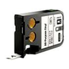 ELCART DISTRIBUTION - NASTRO VINYL 19MM NERO SU BIANCO 070872600