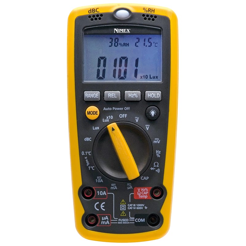 ELCART DISTRIBUTION - MULTIMETRO AUTOR. 5 IN 1 NI8002