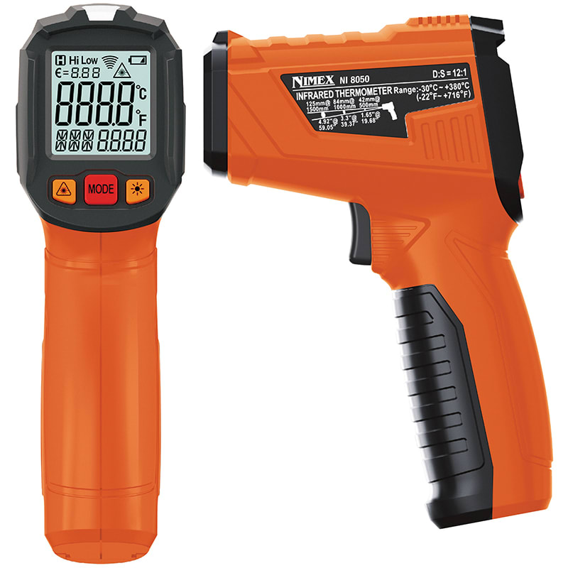 ELCART DISTRIBUTION - TERMOMETRO AD INFRAROSSI NI 8050 091150000