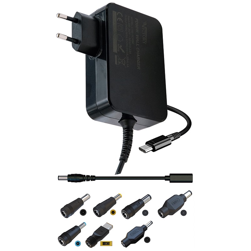 ELCART DISTRIBUTION - ALIMENTATORE 90W PD GAN USB C KIT
