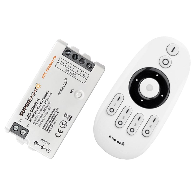 ELCART DISTRIBUTION - CONTR.LED SING.C.6A+RADIOC.4ZONE 132204100