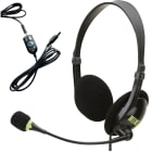 ELCART DISTRIBUTION - CUFFIA USB CON MIC. E CONT.VOLUME