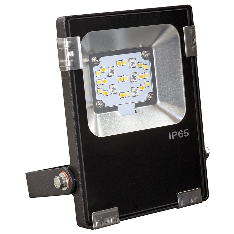 ELCART DISTRIBUTION - PROIET.LED ESTER.RGBWW/W 10W IP65