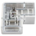 ELCART DISTRIBUTION - 4PZ CONN.COB STRI.ANGOLO 8MM 220V