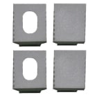 ELCART DISTRIBUTION - KIT 4 TAPPI PROFILO MIGNON 191653800