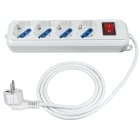 ELCART DISTRIBUTION - PRESA MUL.4 POSTI C/CAVO *SHUKO* 280156100