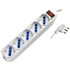 ELCART DISTRIBUTION - PRESA MUL.5 POSTI C/PROT.SOVRACCA 280184800