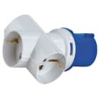 ELCART DISTRIBUTION - ADATTATORE SPINA CEE/3 PR.SCHUKO 280324000