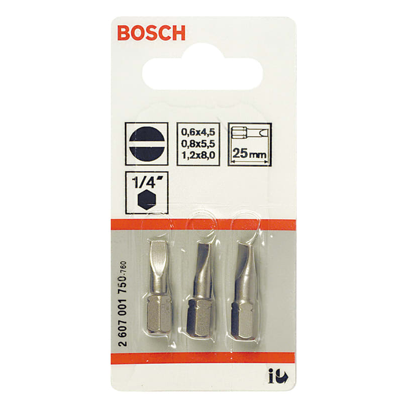 ELCART DISTRIBUTION - 2 607 001 750 KIT DA 3 BIT X VITI