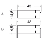 ELCART DISTRIBUTION - NI-MH 4/5AA 1,2V 1200MA SEN.TERM 300025800