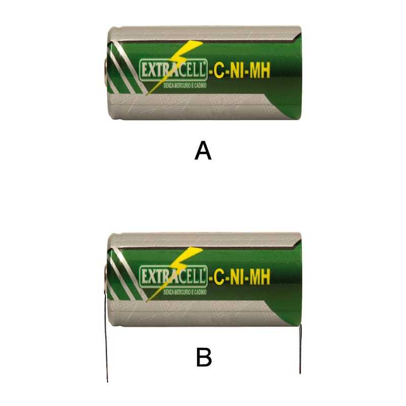 ELCART DISTRIBUTION - NI-MH 1/2 TORCIA 1,2V 4500MA C.TE