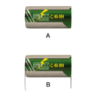 ELCART DISTRIBUTION - NI-MH 1/2 TORCIA 1,2V 4500MA C.TE