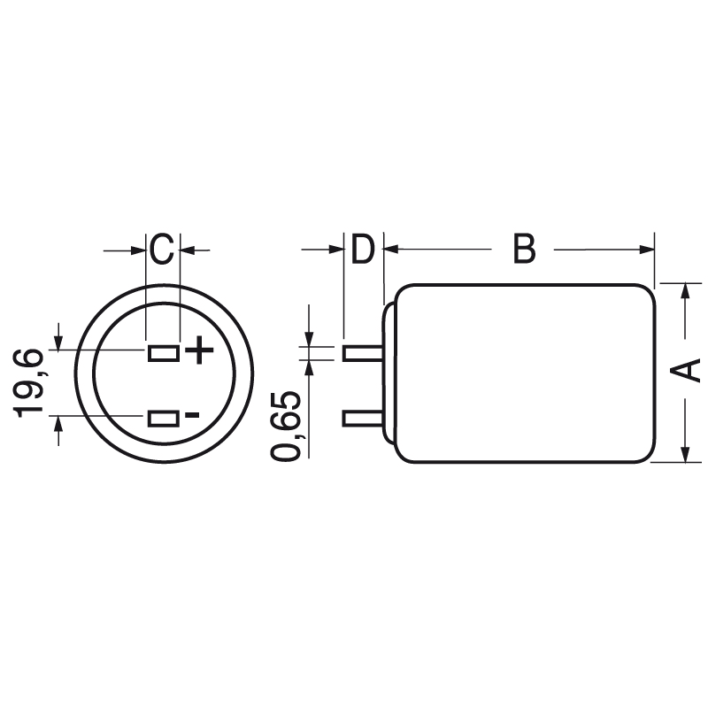 ELCART DISTRIBUTION - ACCUM.CILINDR. AL PIOMBO 2V 2,5AH