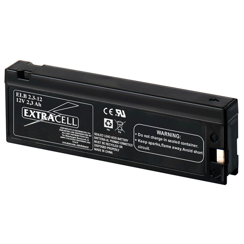 ELCART DISTRIBUTION - BATT. AL PB X VIDEOC. 12V 2300MAH