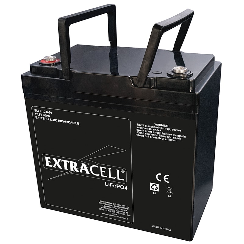 ELCART DISTRIBUTION - BAT.EXTRACELL LIFEPO4 12.8V 60AH