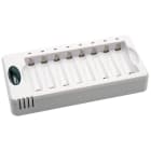 ELCART DISTRIBUTION - CARICABATT.X 8 AA/AAA SMART USB 300866000