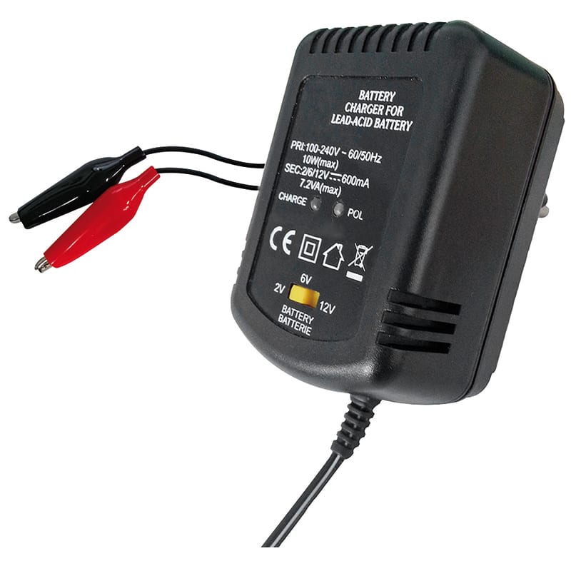 ELCART DISTRIBUTION - CARICABATT.X PIOMBO 2-6-12V 600MA 300870300