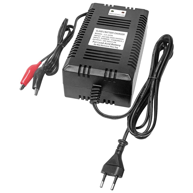 ELCART DISTRIBUTION - CARICABATT.X PIOMBO 24V 3A SWITC