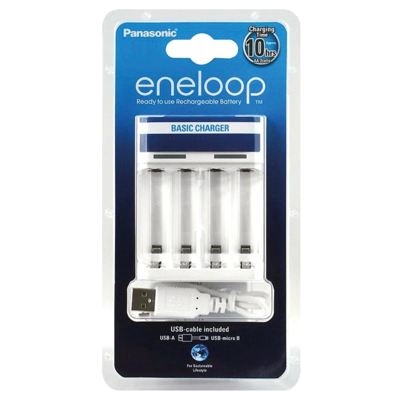 ELCART DISTRIBUTION - CARICABATTER.AA/AAA USB ENELOOP 300917000