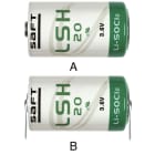 ELCART DISTRIBUTION - P.LITIO SAFT LSH20 3,6V 13AH DLAM 302930500
