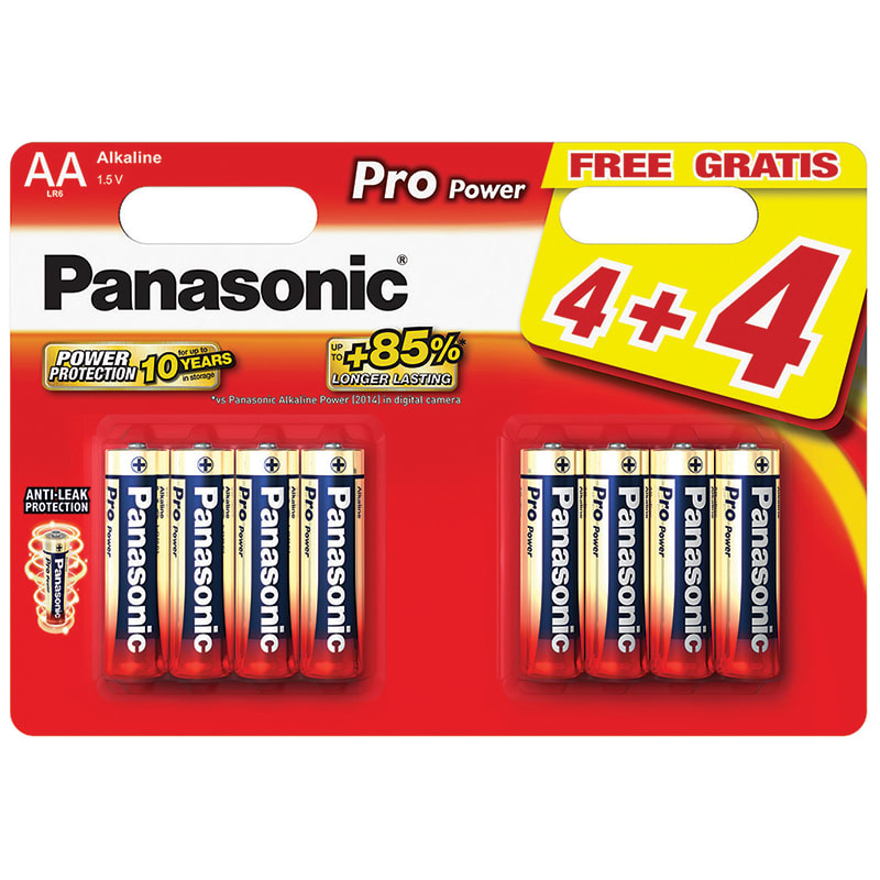 ELCART DISTRIBUTION - PILA AA PROPOWER PANASONIC BL.4+4
