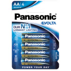 ELCART DISTRIBUTION - PILA AA EVOLTA PANASONIC BL.4