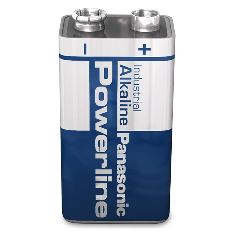 ELCART DISTRIBUTION - PILA 9V POWERLINE PANASONIC 6LR61