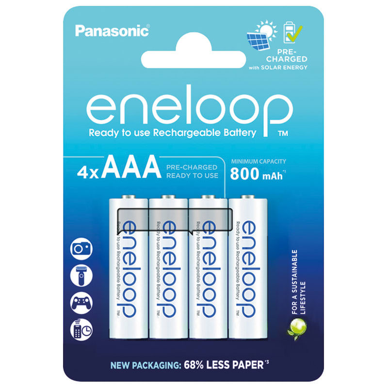 ELCART DISTRIBUTION - BATT.RIC.PRONTA AAA ENELOOP BL4