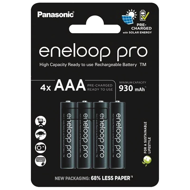 ELCART DISTRIBUTION - BAT.RIC.PRONTA AAA ENELOOP PRO B4