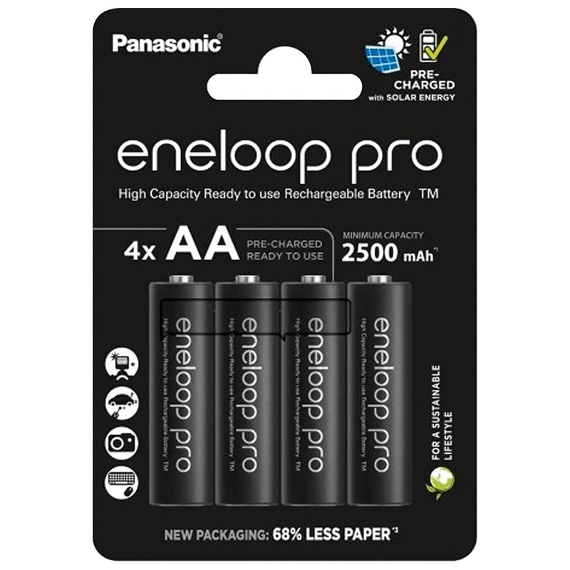 ELCART DISTRIBUTION - BAT.RIC.PRONTA AA ENELOOP PRO BL4