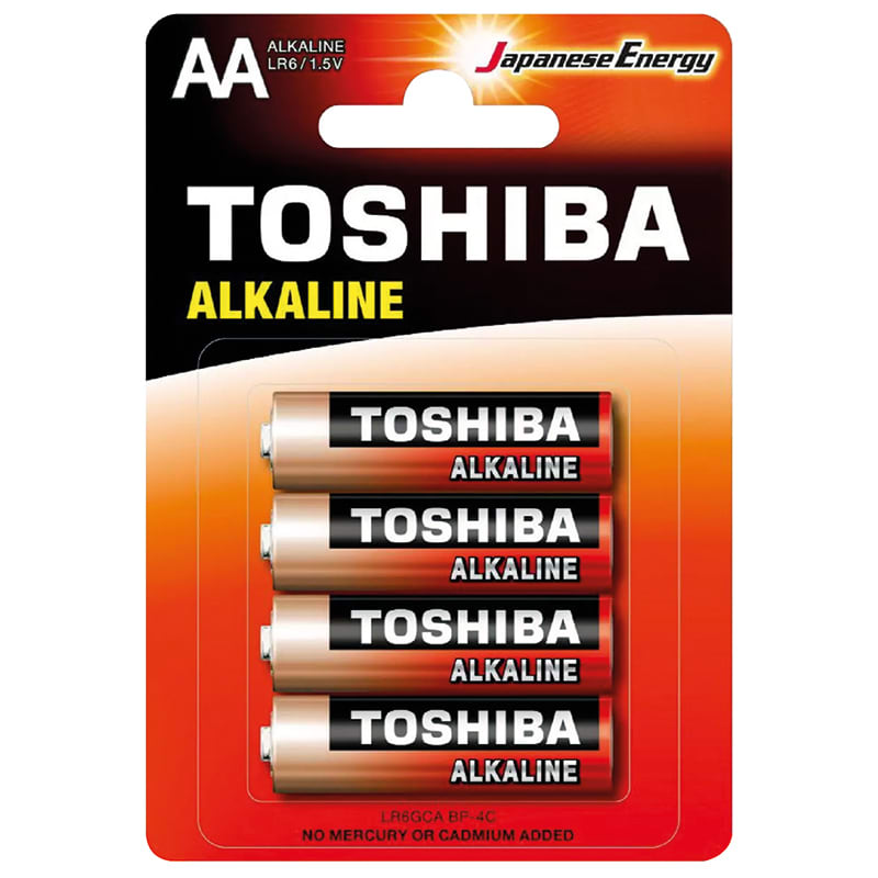 ELCART DISTRIBUTION - PILA AA ALKALINE TOSHIBA BL.4