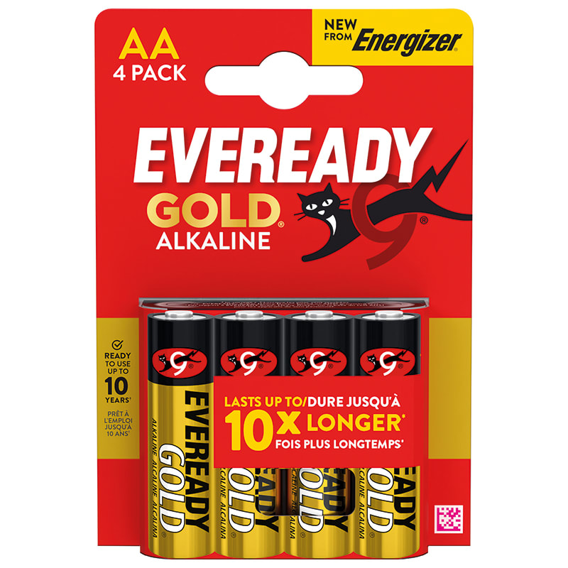 ELCART DISTRIBUTION - PILA AA ALKAL. GOLD EVEREADY BL.4