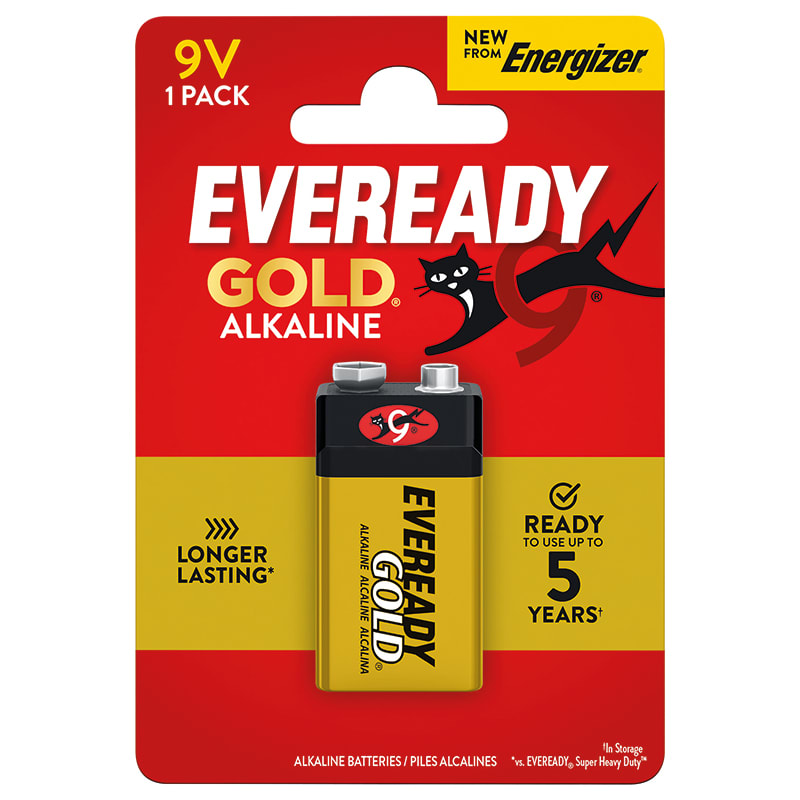ELCART DISTRIBUTION - PILA 9V ALKAL. GOLD EVEREADY BL.1