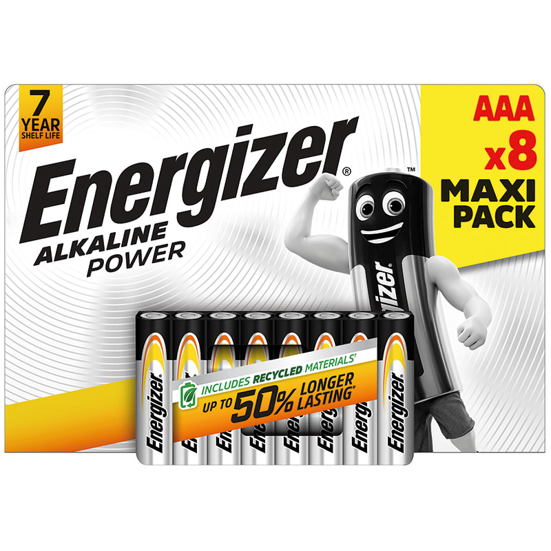 ELCART DISTRIBUTION - PILA AAA ALKAL.POWER ENERGIZER B8