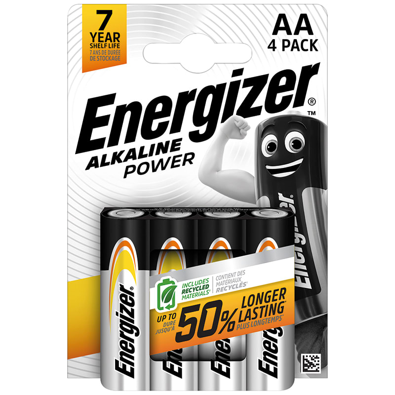 ELCART DISTRIBUTION - PILA AA ALKAL. POWER ENERGIZER B4 303721500