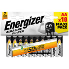ELCART DISTRIBUTION - PILA AA ALKAL.POWER ENERGIZER B10