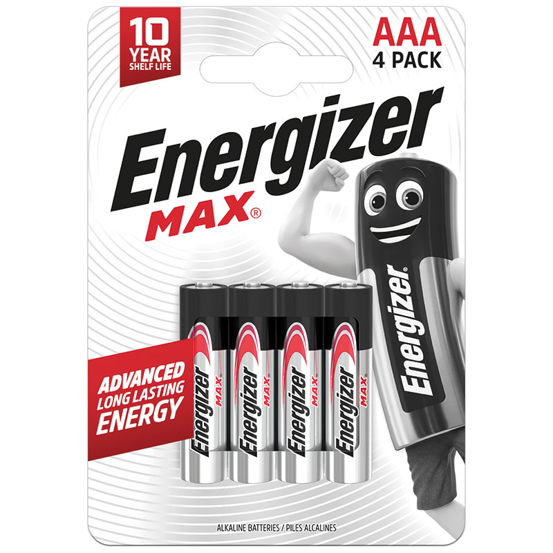 ELCART DISTRIBUTION - PILA AAA ALKALIN.ENERGIZER MAX B4