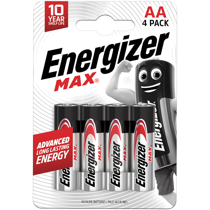 ELCART DISTRIBUTION - PILA AA ALKALINA ENERGIZER MAX B4