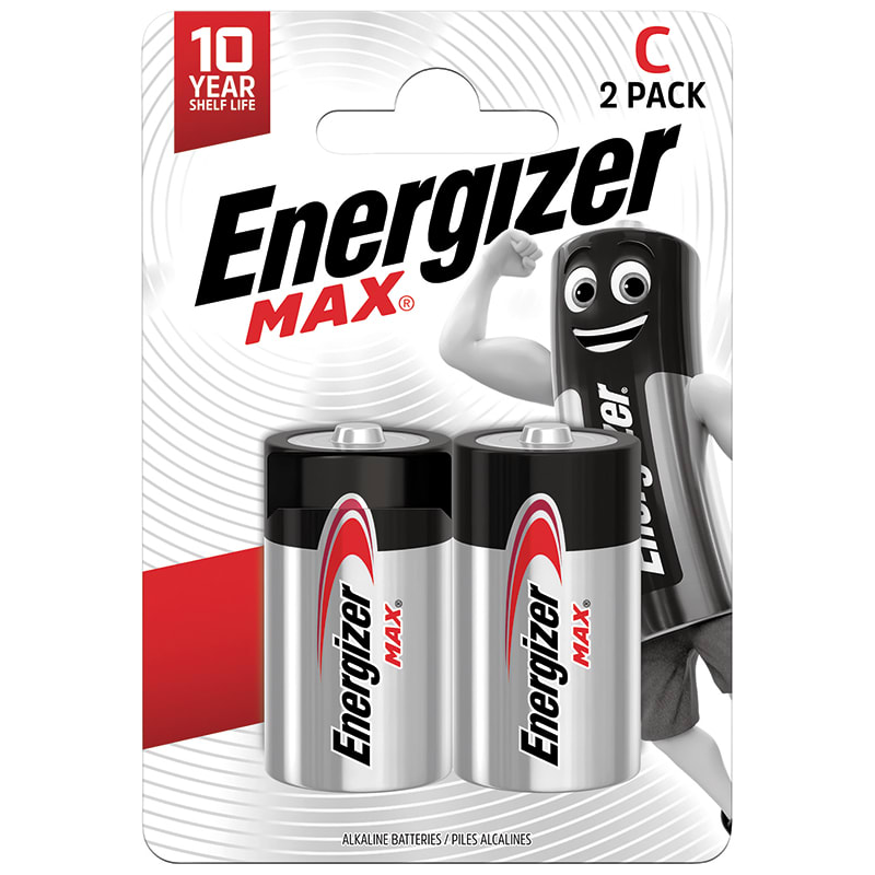 ELCART DISTRIBUTION - PILA C  ALKALINA ENERGIZER MAX B2 303728000