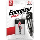 ELCART DISTRIBUTION - PILA 9V ALKALINA ENERGIZER MAX B1 303729000