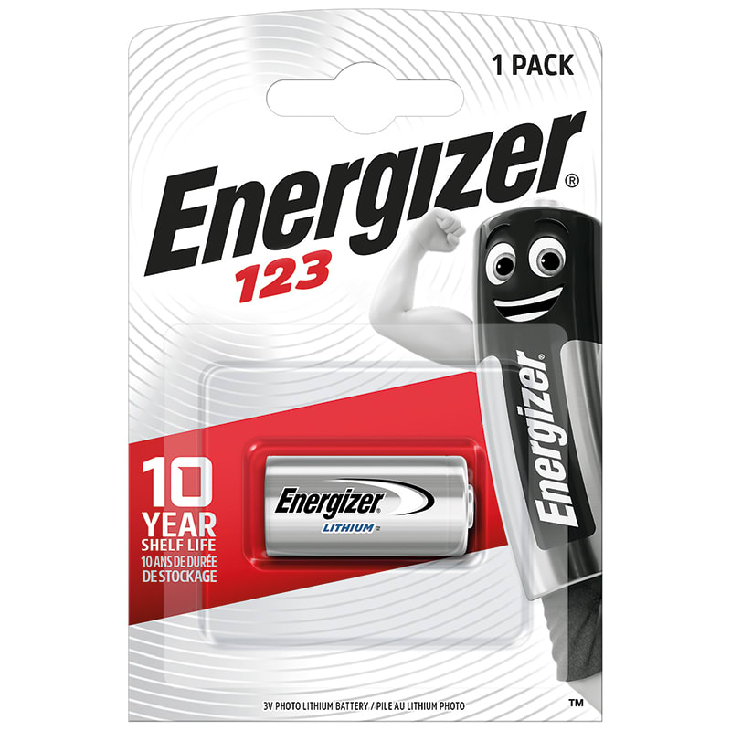 ELCART DISTRIBUTION - PILA LITIO 3V ENERGIZER CR123 BL1