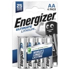 ELCART DISTRIBUTION - PILA AA  LITIO ENERGIZER ULTIM.B4