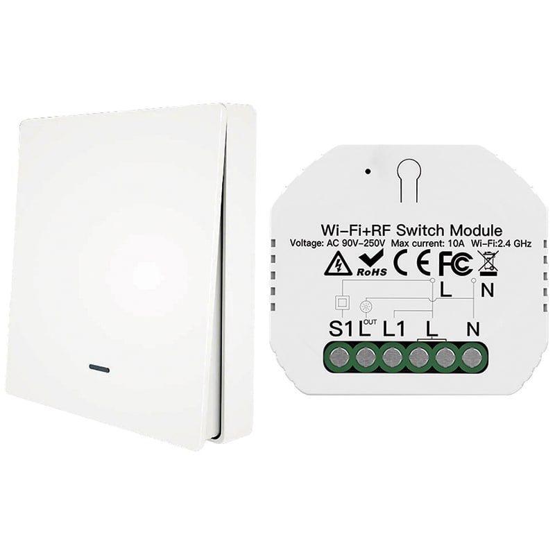 ELCART DISTRIBUTION - KIT CONTROLLO LUCI + INTERR.TUYA