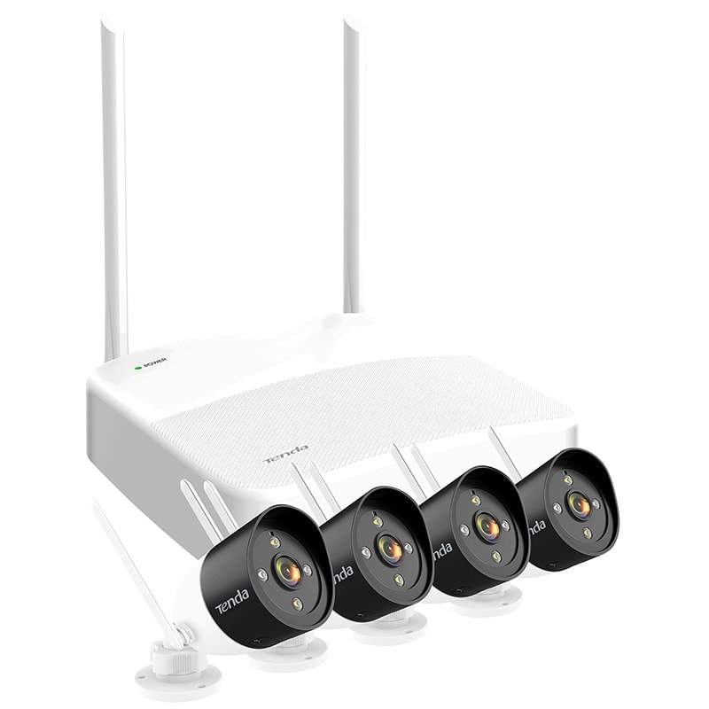 TENDA - KIT VIDEO SORVEGLIANZA NVR+4CAM TENDA 370501000